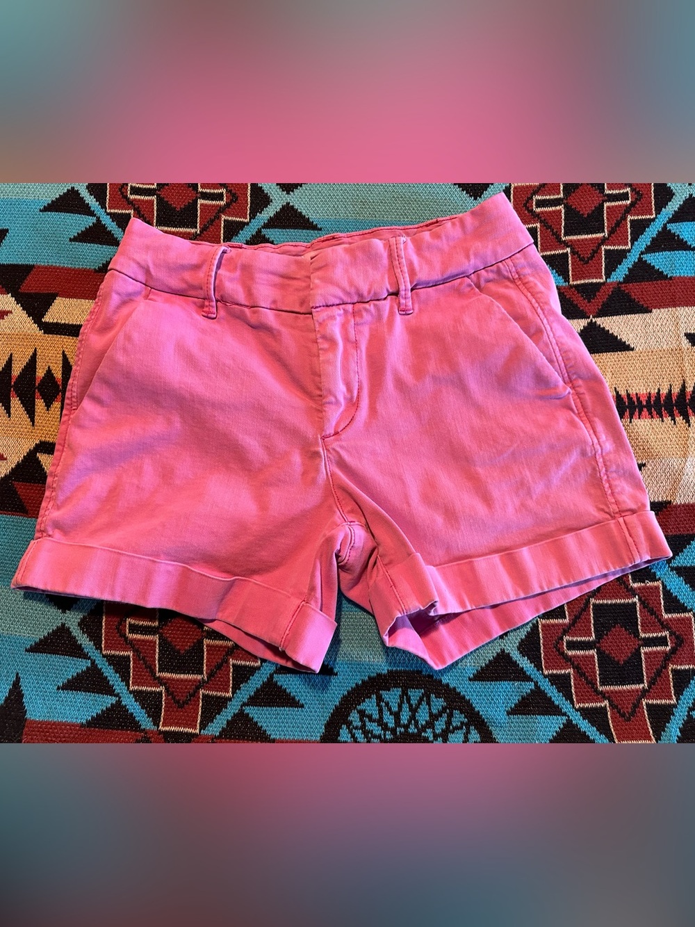 Pre Loved Dear John Women's Pink Casual Shorts